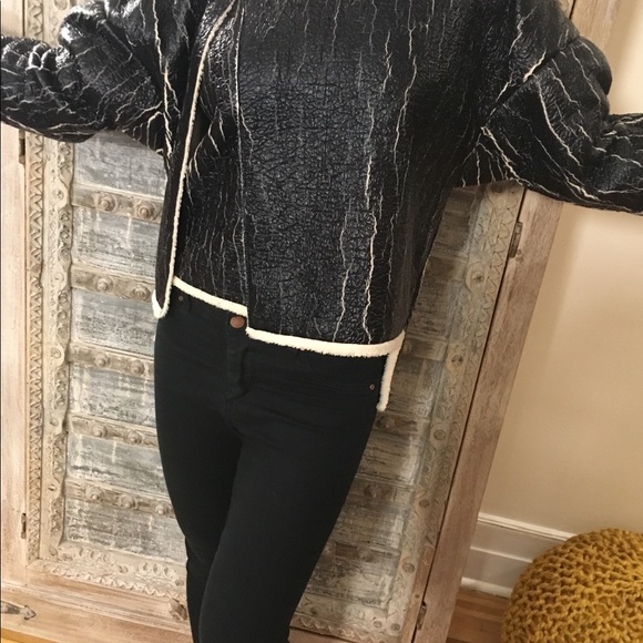 Philip Lim faux leather sweater - Picture 4 of 8